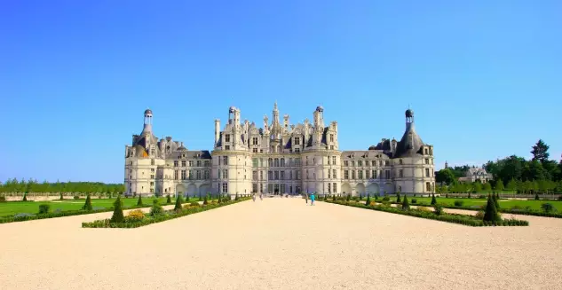 Chateau de Chambord in the Loire Valley was spotted by Hollywood producers (