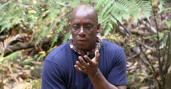 Ian Wright appeared to be cracking under the pressure (