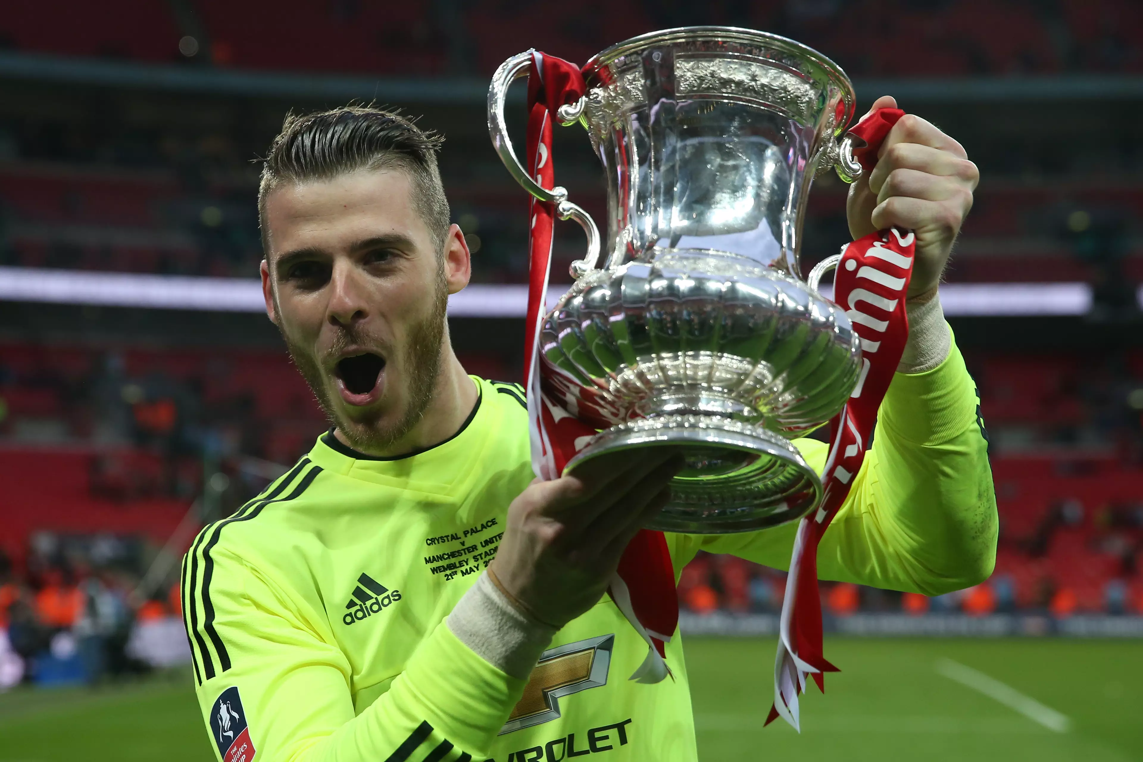 It's a sad indictment on United that De Gea's been so far ahead as their best player. Image: PA Images.