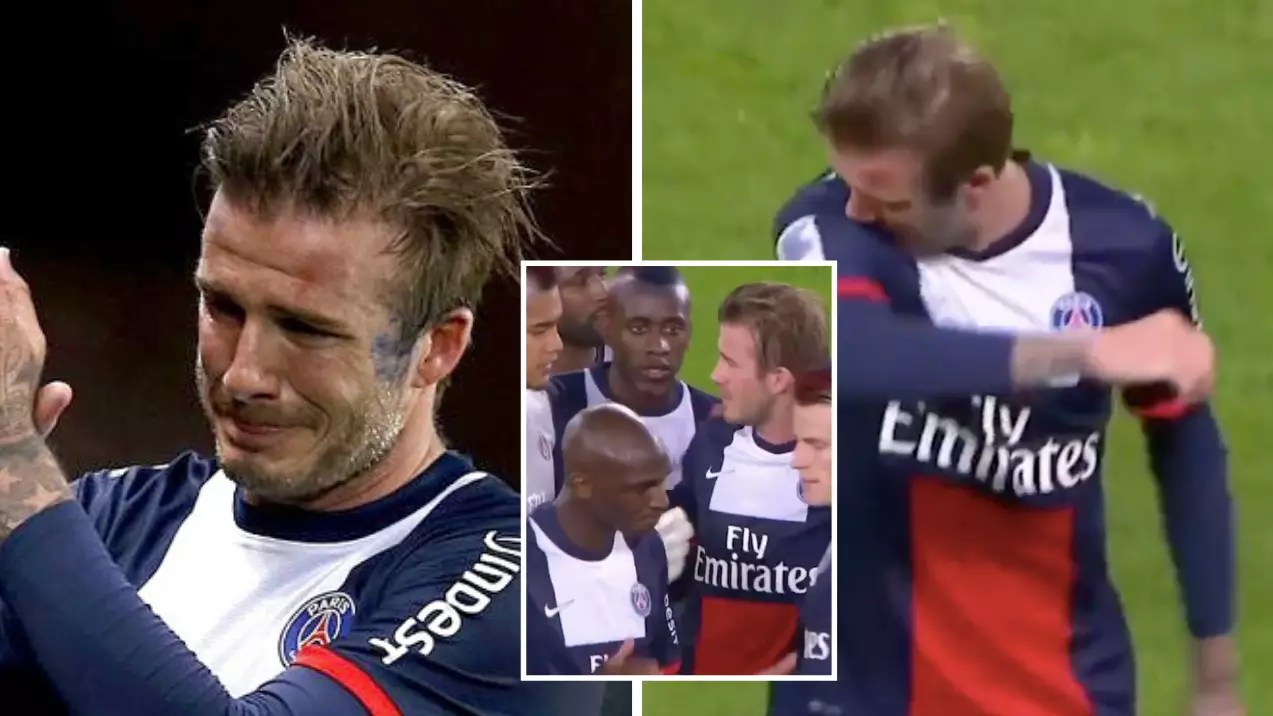 David Beckham's Emotional Goodbye In The 81st Minute Of His Final Game Is Still Hard To Watch 