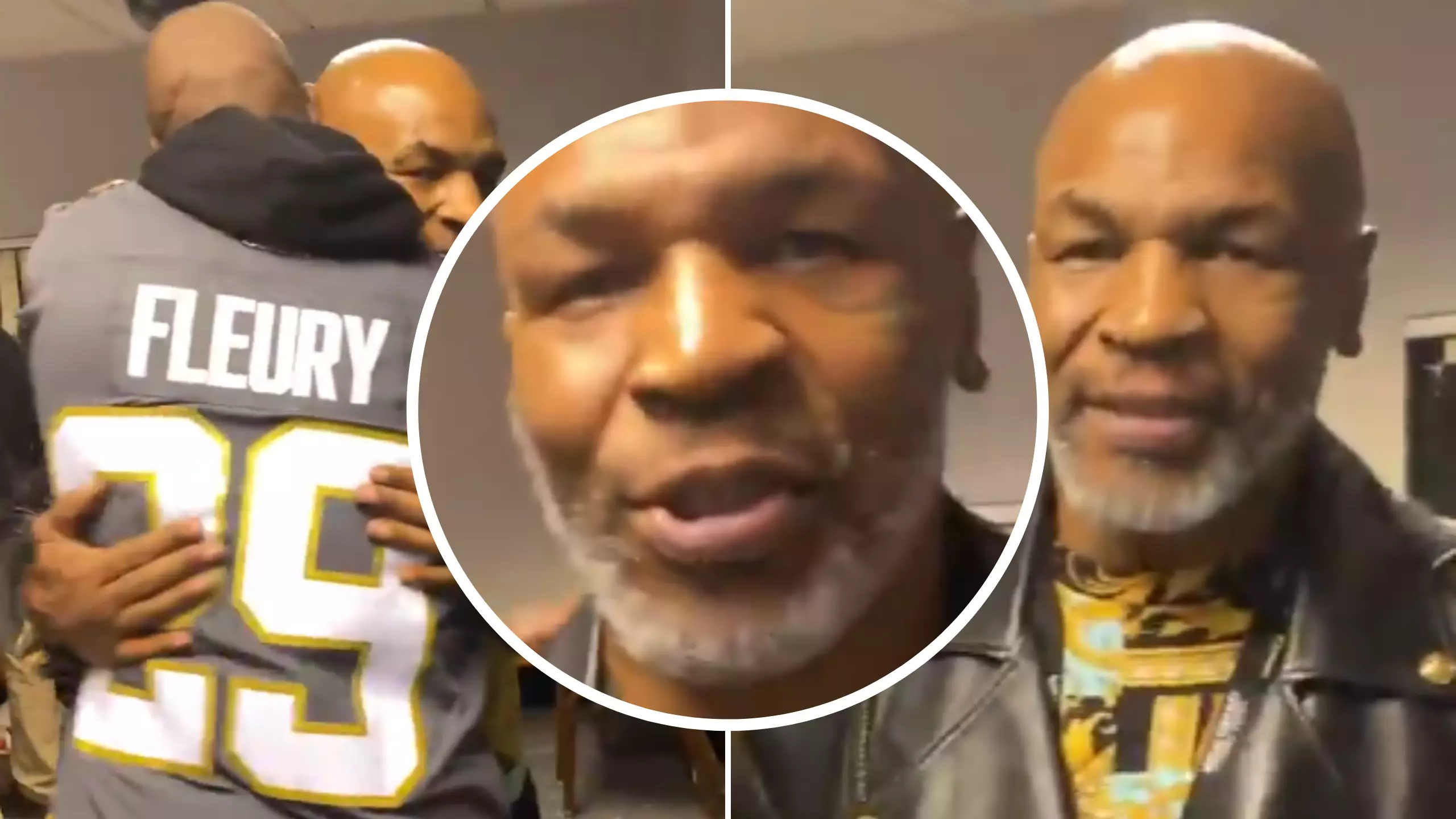 Mike Tyson Makes Cameraman 'S**t Himself' Before Tyson Fury Vs Deontay Wilder