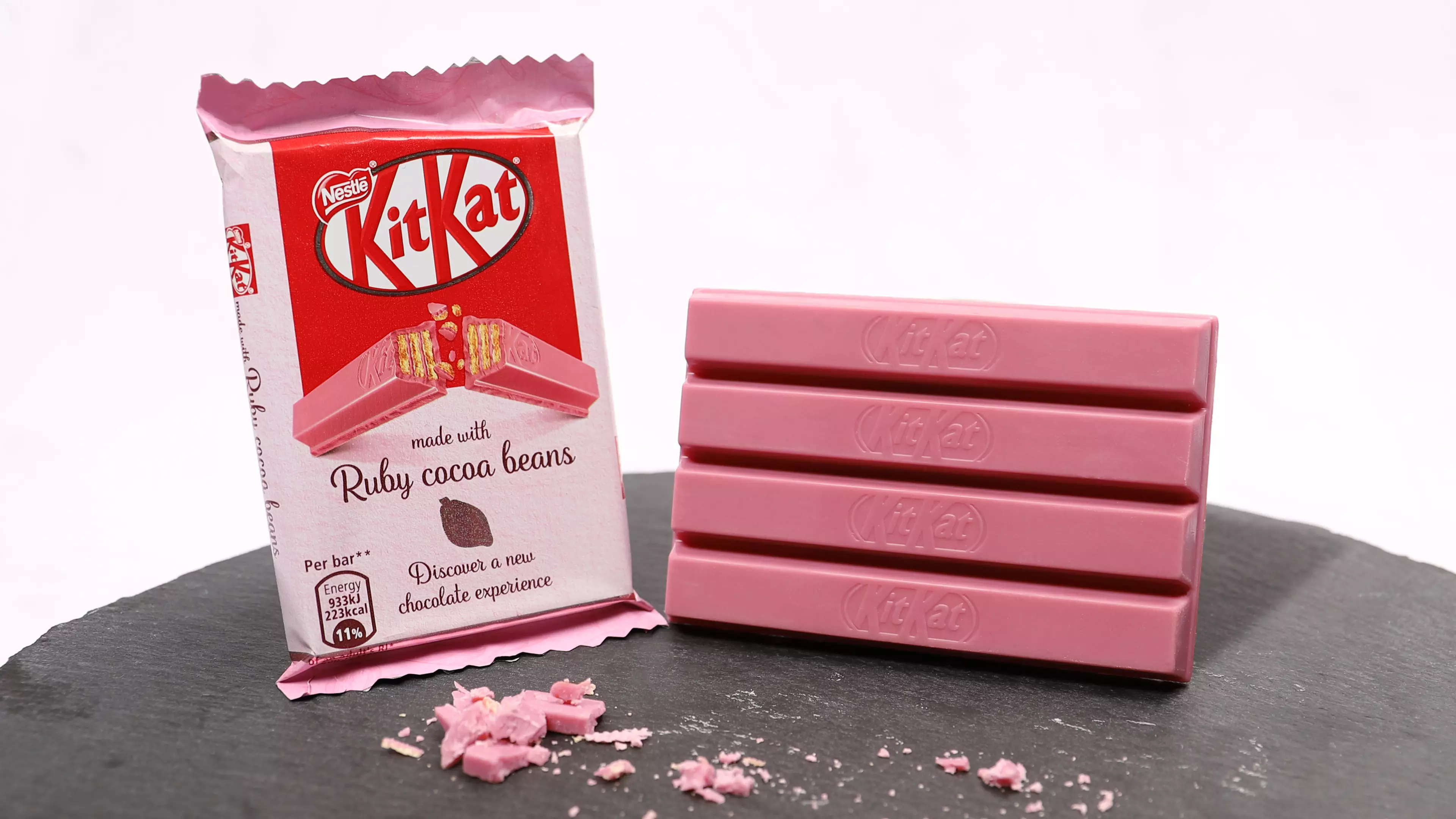 New Naturally-Pink Chocolate KitKat Launches In The UK 