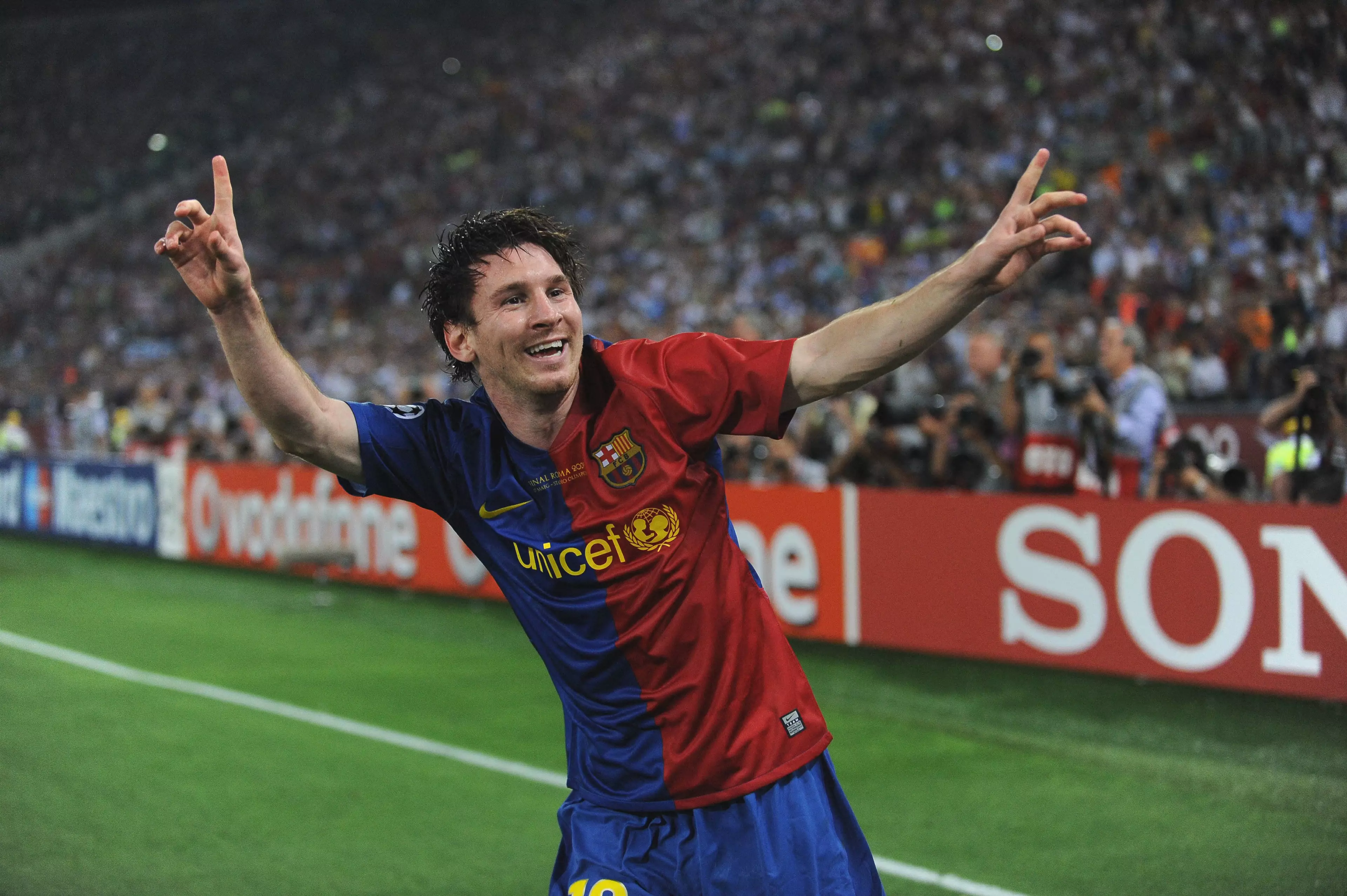 Messi has enjoyed great success with the Catalan club.