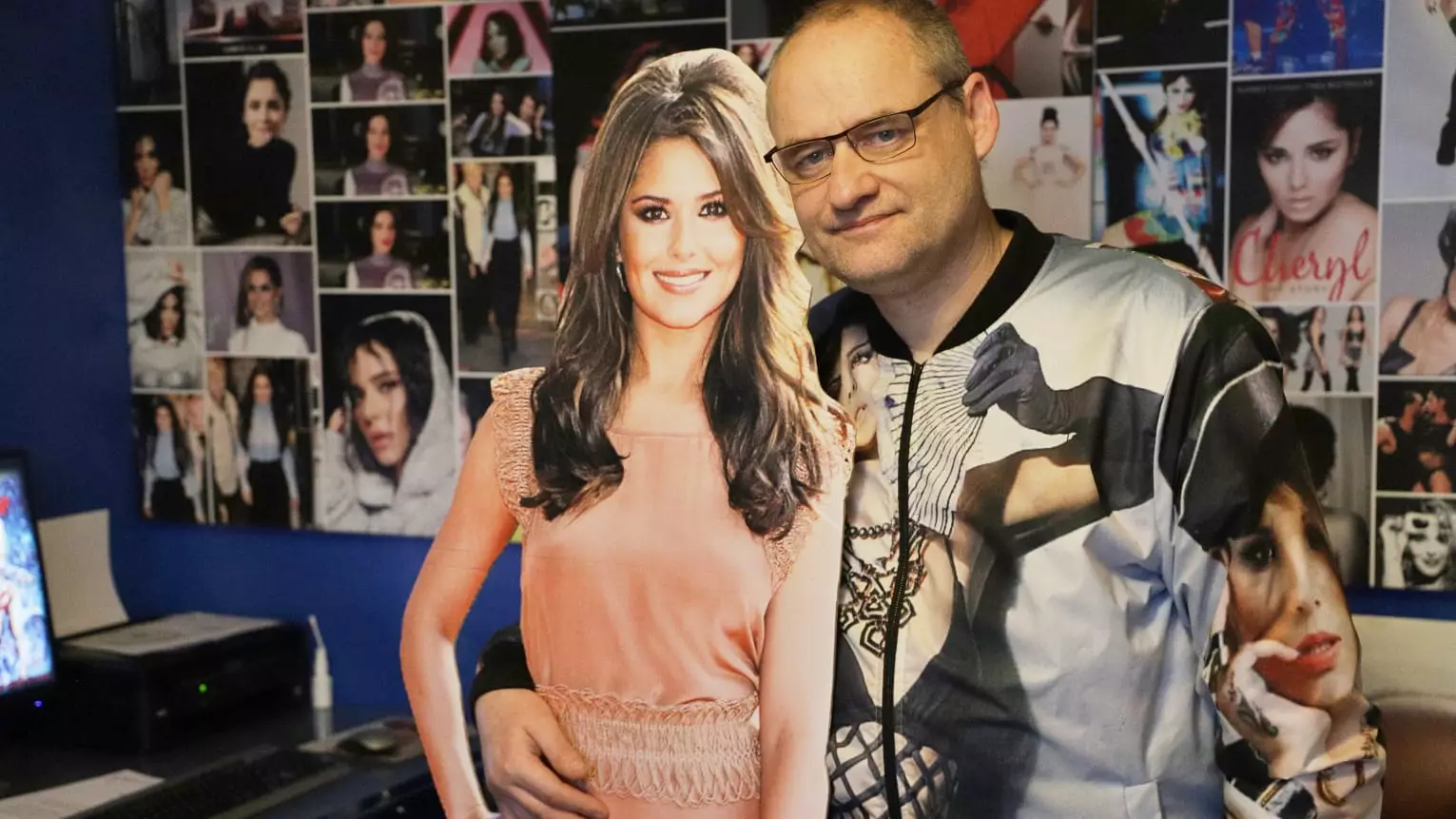 Cheryl Superfan Spends £7,000 Covering His Home With Her Face
