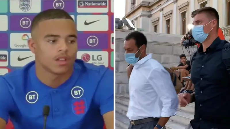 Mason Greenwood Praised For His Response To Harry Maguire Question During First England Press Conference