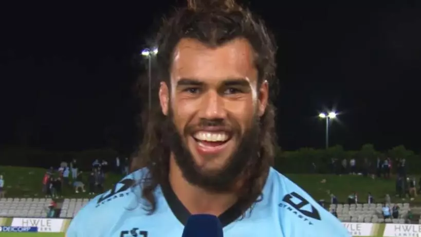 NRL Player Given Formal Warning For 'Sexist' Remark During Post-Match Interview