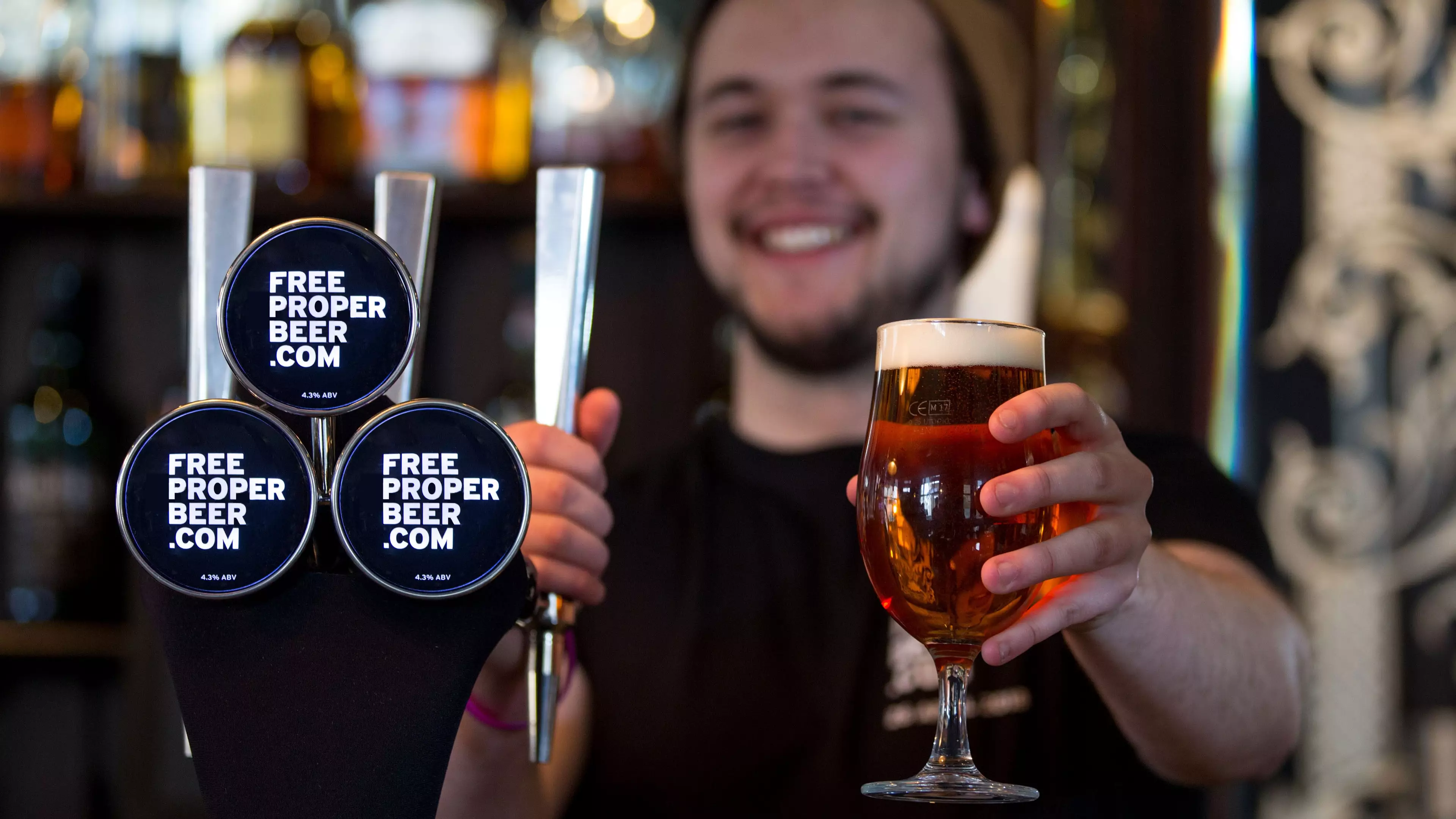 A Mystery Brewery Is Giving Away Free Proper Beer To Everyone In London – And We Want To Shout About It