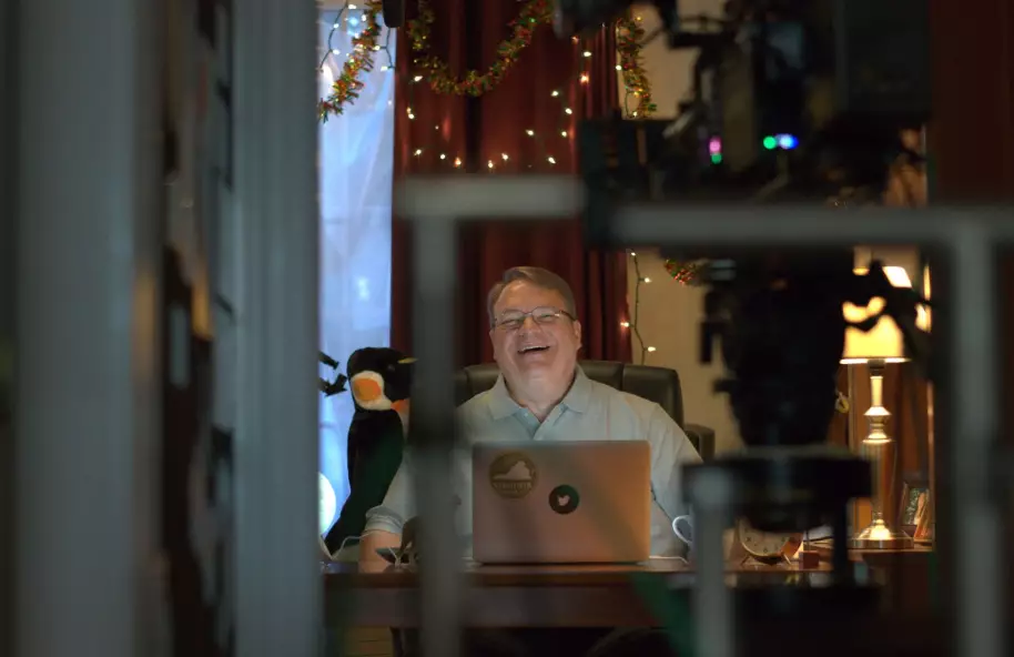 The Real John Lewis Gets His Own Christmas Ad.