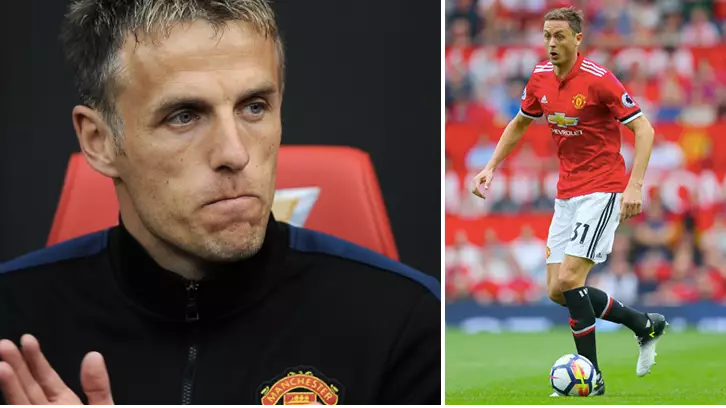 Phil Neville's Tweet About Nemanja Matic Goes Viral And Chelsea Fans Are Furious 