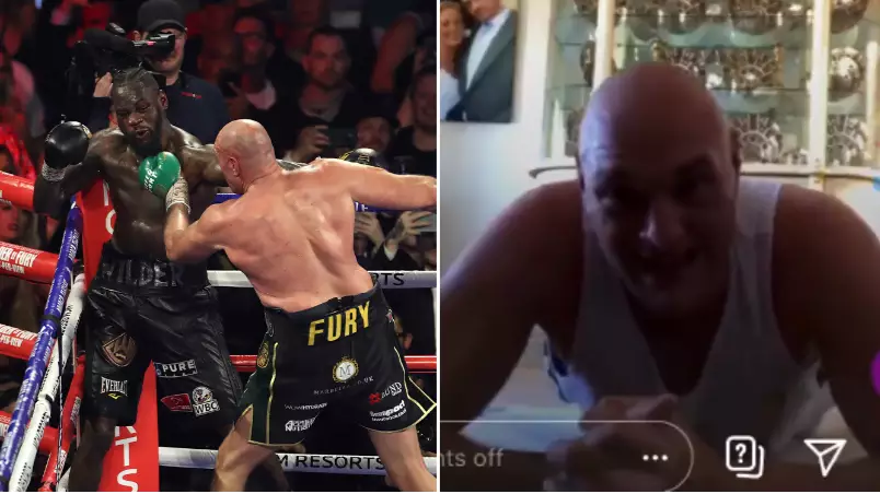 Tyson Fury Reacts To Deontay Wilder's Step Aside Demands And Talks Up Anthony Joshua Fight 