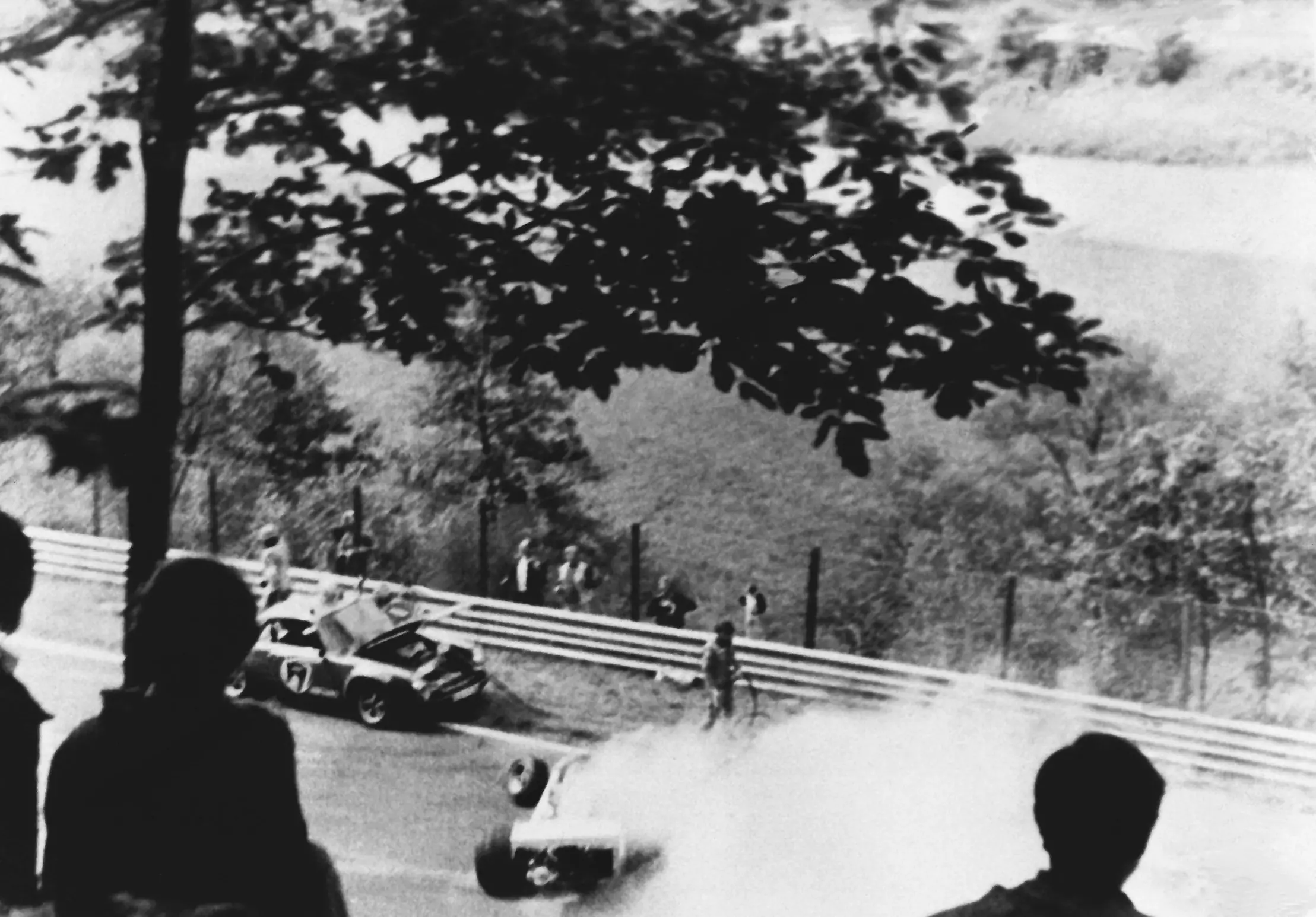 Lauda's crash in 1976.