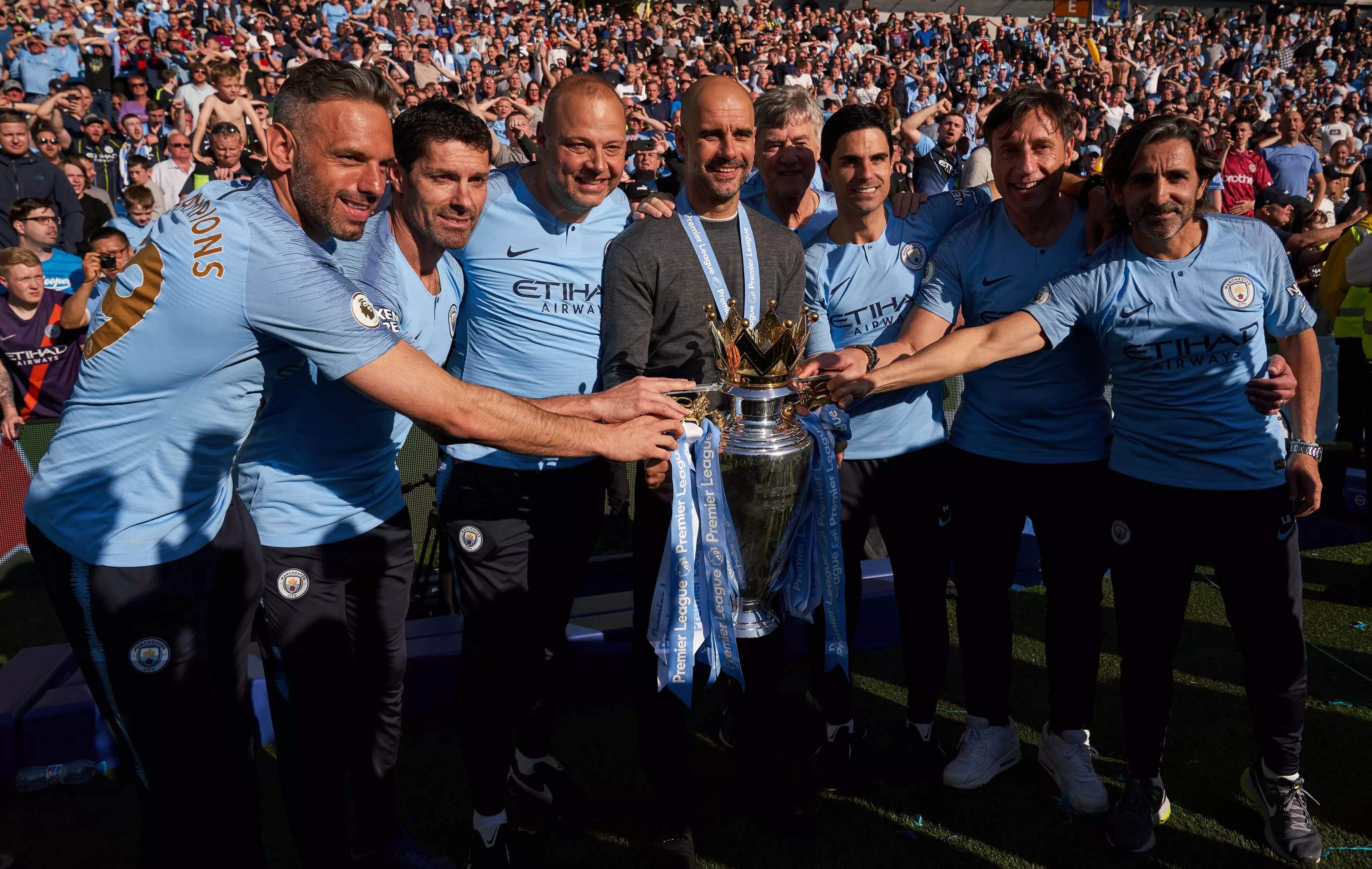 Manchester City's title winners last year are the best, according to the algorithm