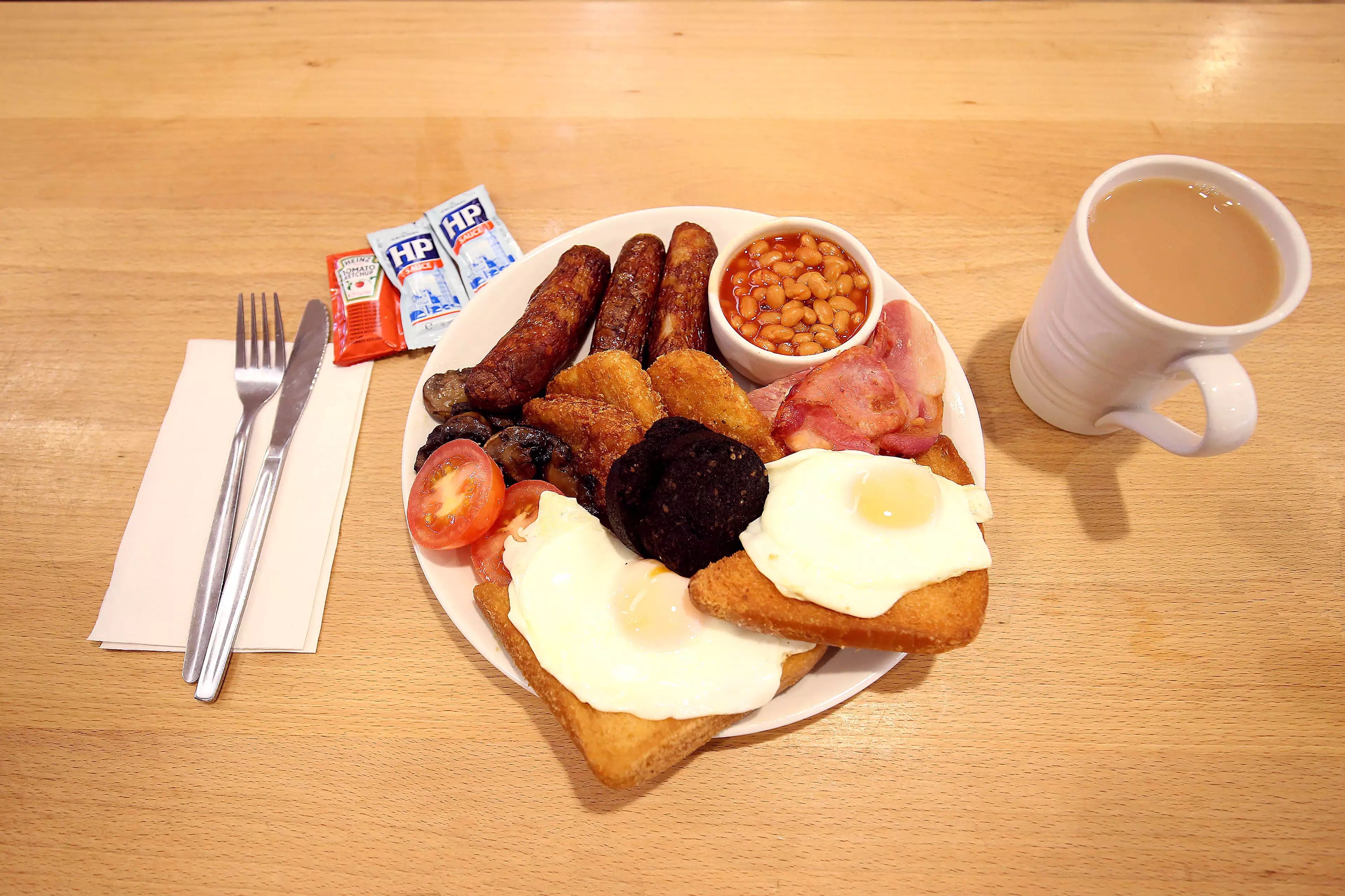 A new survey found that younger people are turning their backs on the full English.