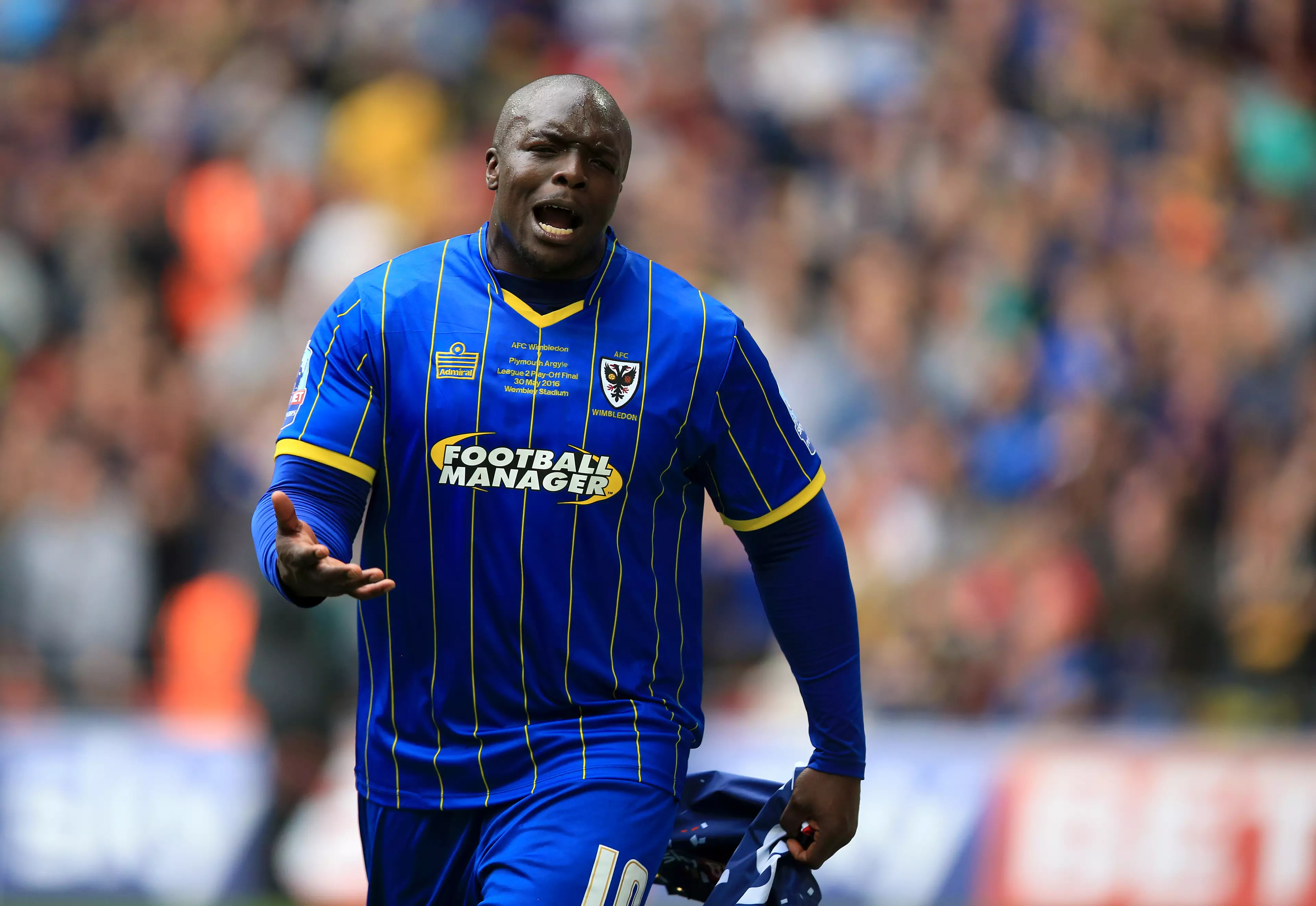 A Look At The Evolution Of Adebayo Akinfenwa On FIFA Through The Years