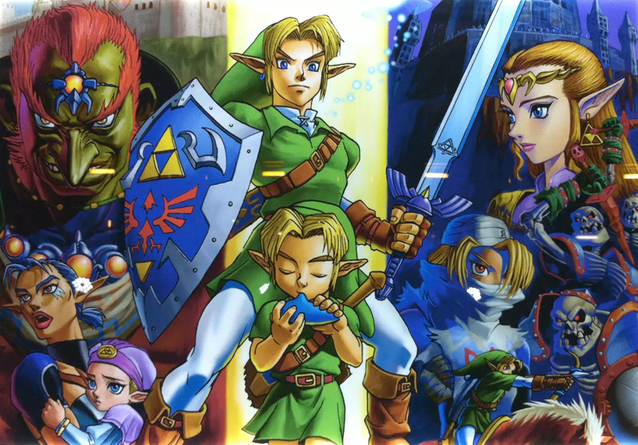 The Legend of Zelda: Ocarina of Time artwork /