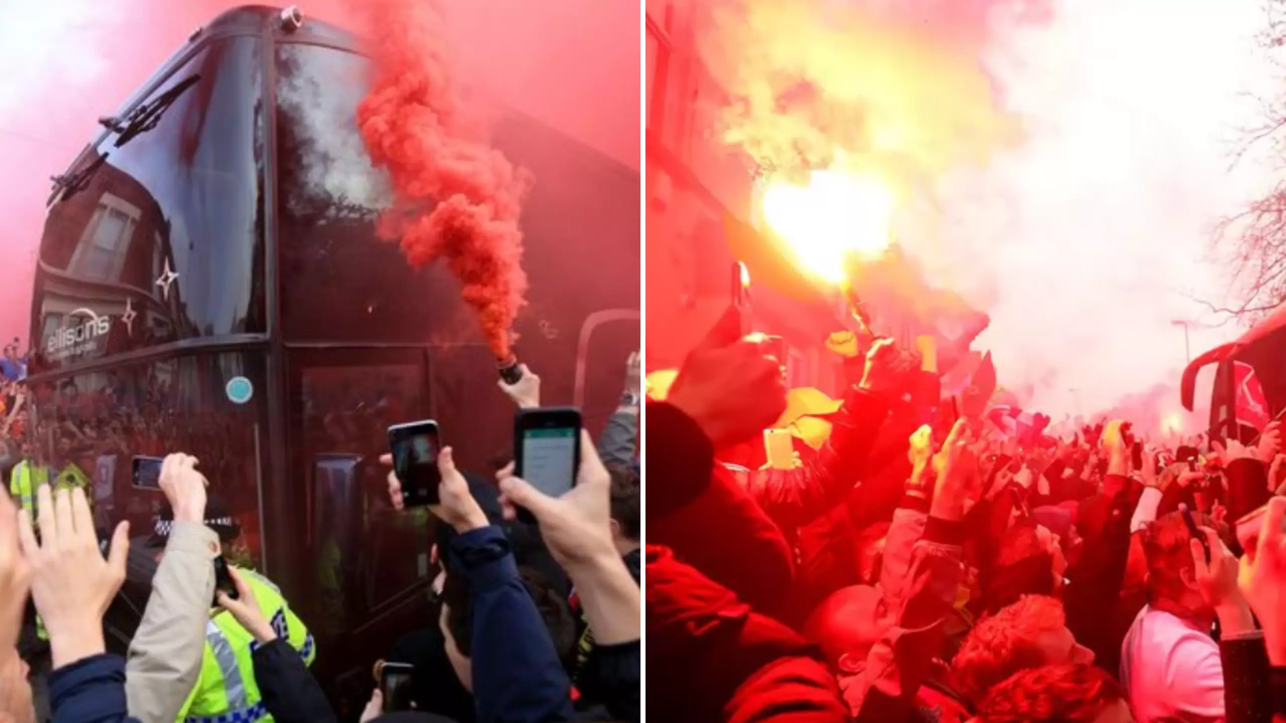 Liverpool Fans 'Preparing Hostile Reception' For Manchester United On Sunday