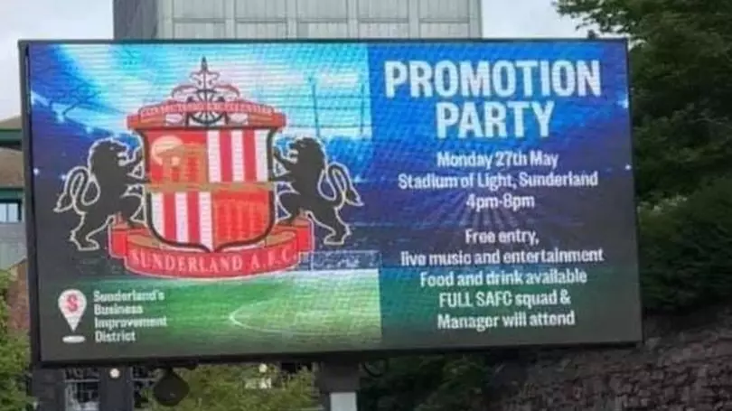 Sunderland Advertised Bank Holiday 'Promotion Party' Ahead Of Play-Off Final Defeat 
