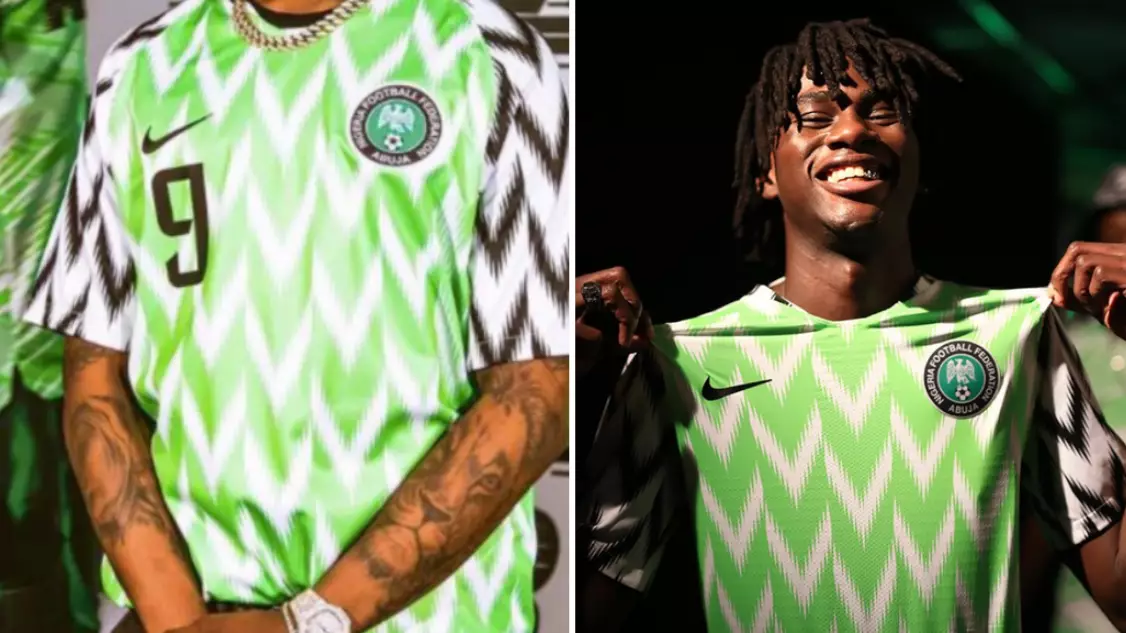 Nigeria Home Shirt Sells Out On Nike Shop, Queues Outside London Store Are Insane