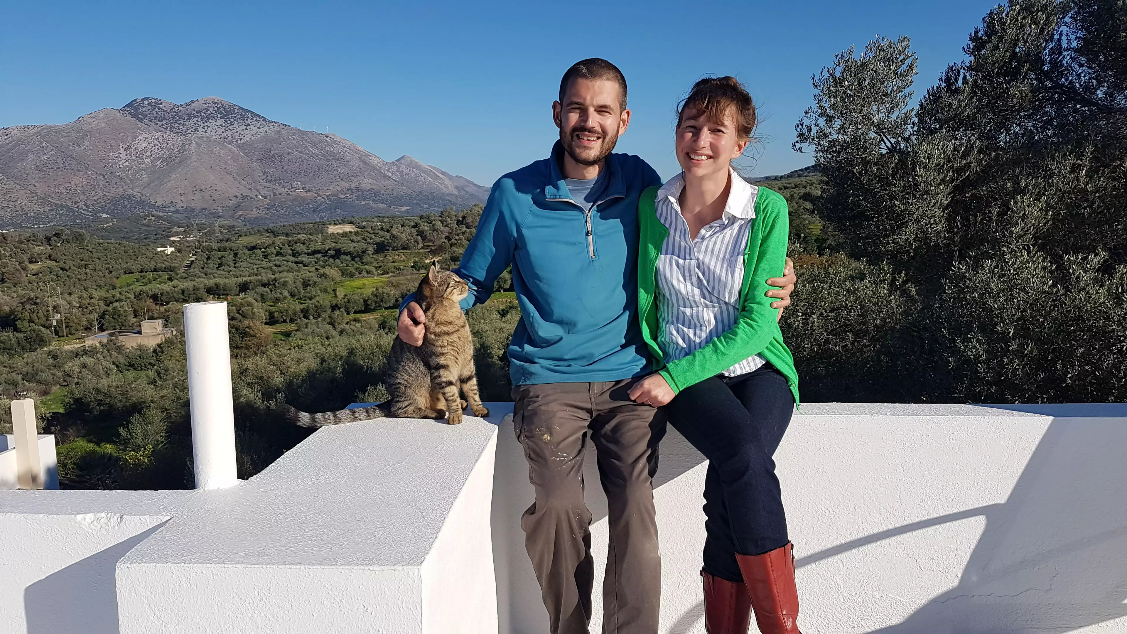 Couple Ditch Jobs And Retire In Their 30s To Live On Greek Island 
