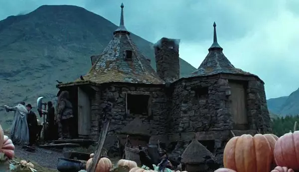 Hagrid's cottage in the films.