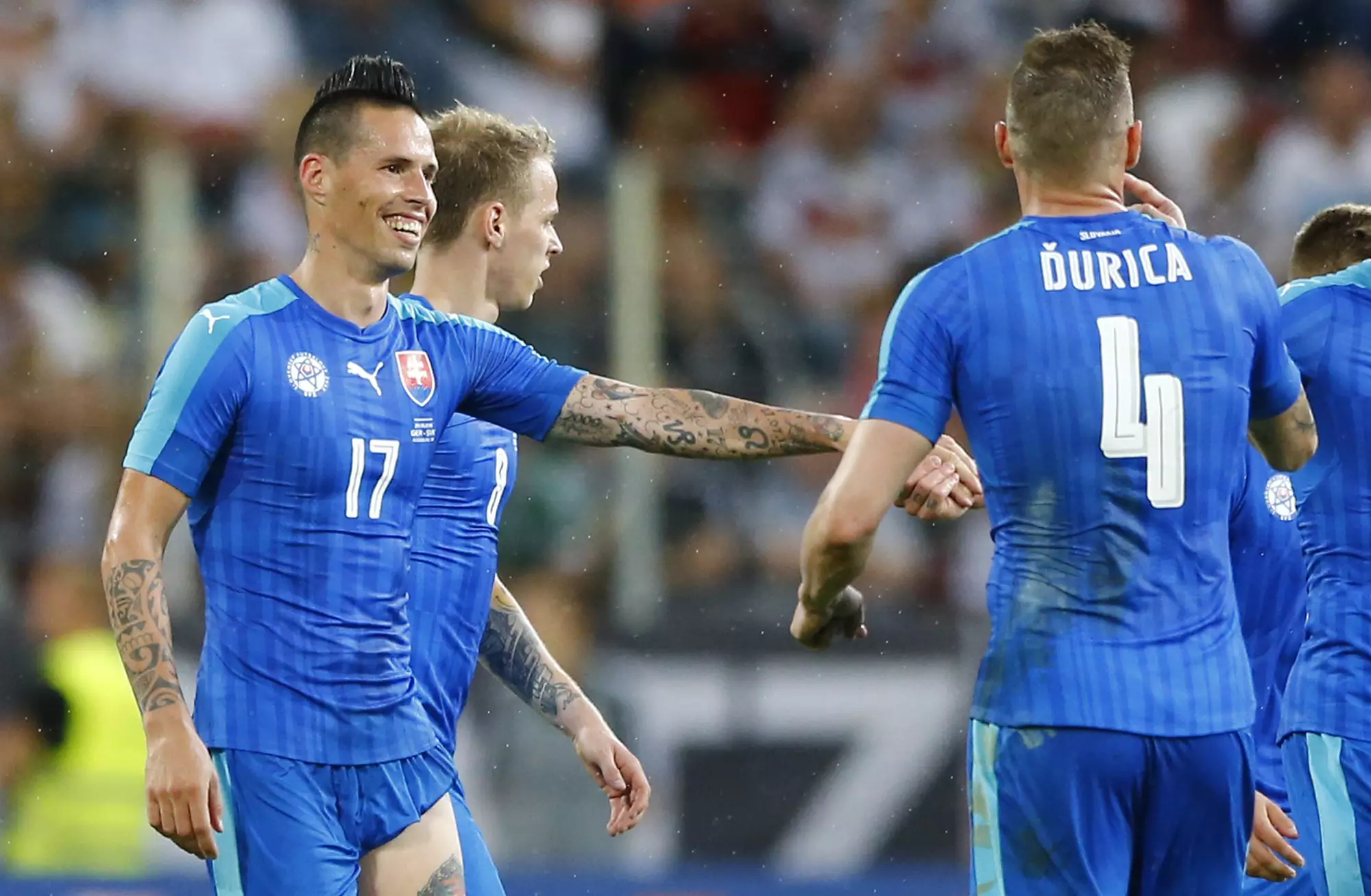 WATCH: Marek Hamsik Scores Absolute Screamer Against Germany