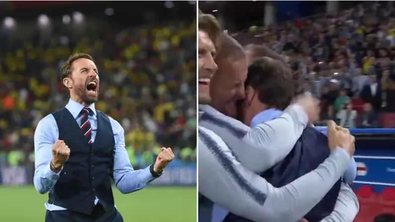 Gareth Southgate's Reaction To England's Penalty Win Sums Up A Nation