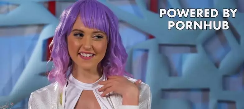 Miley Cyrass in the porn parody.