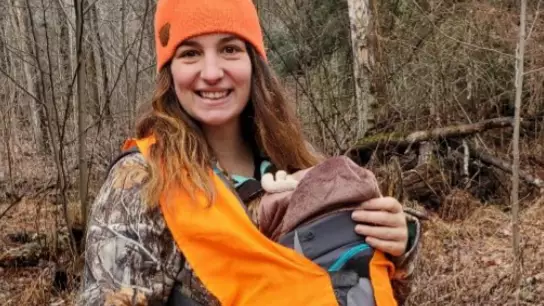 Mum Defends Her Hobby After Hunting While Pregnant And Later Taking Baby Son With Her