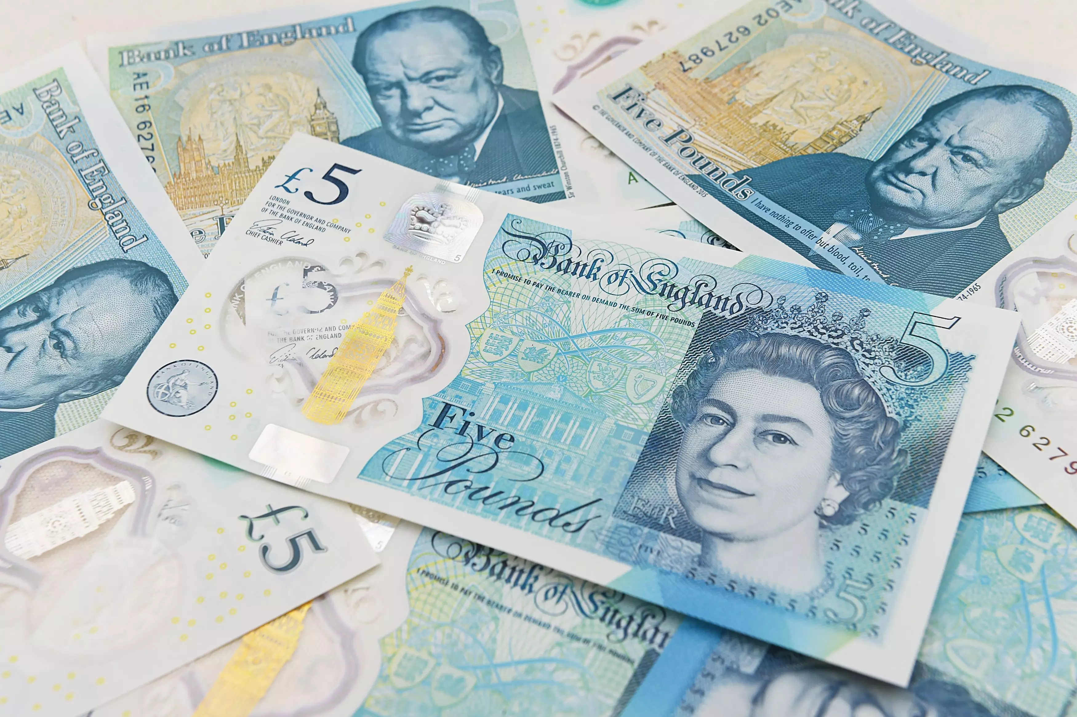 A New Campaign Means People Are Donating Their First Polymer Fiver To Charity