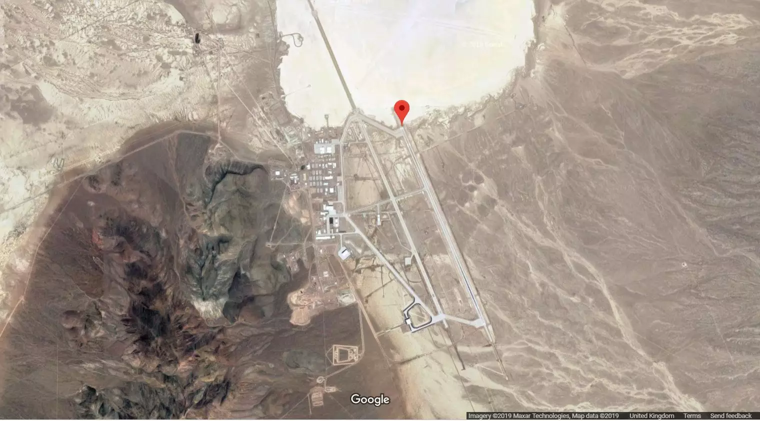 Area 51 On Google Maps.