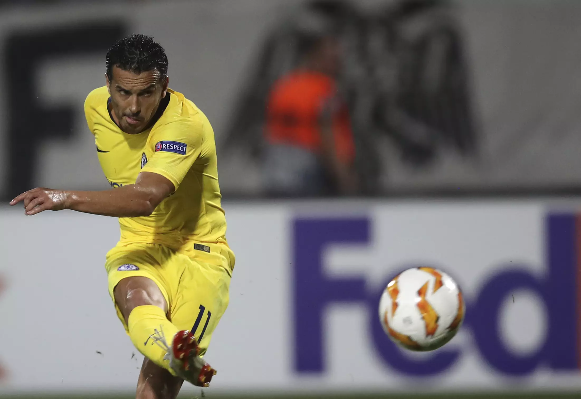 Pedro In Action Against PAOK