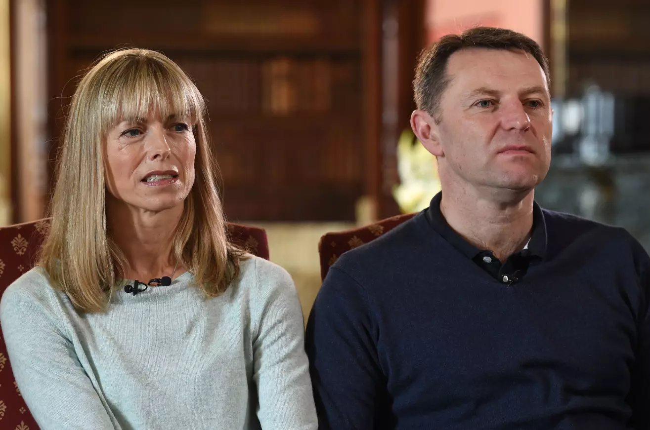 Kate and Gerry McCann.