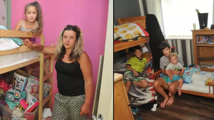 Mum's Housing Hell As Daughter 'Sleeps In Cupboard' Because Council Home Is So Small