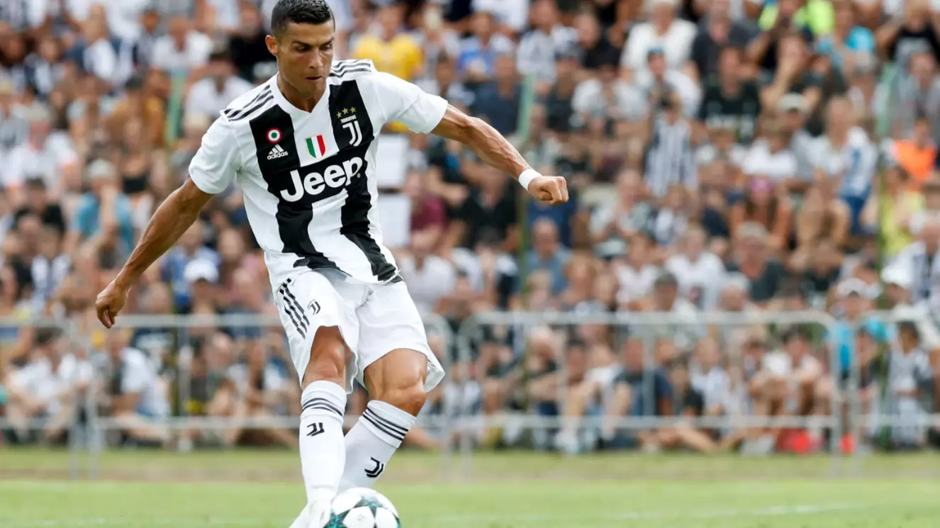 It Took Just Eight Minutes For Cristiano Ronaldo To Score His First Juventus Goal 