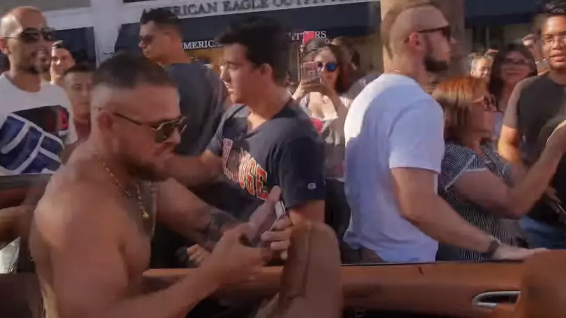 Conor McGregor Prank Causes Absolute Mayhem In Los Angeles 