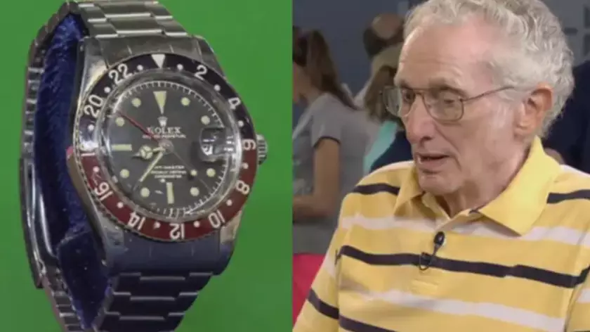 Man Shocked As He Finds Out How Much Old Rolex Watch Is Actually Worth On Antiques Roadshow