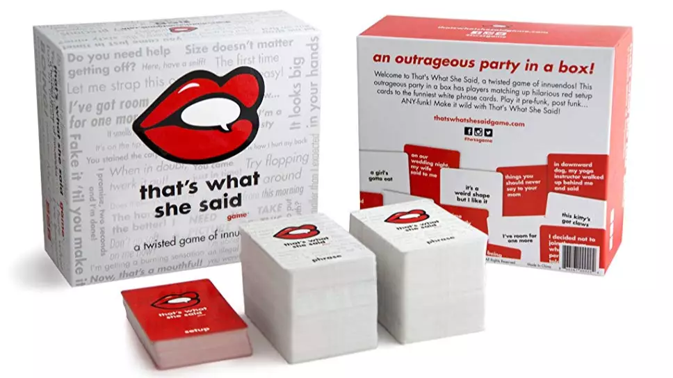 ‘That’s What She Said’ Is The Outrageous Drinking Game You Need Right Now
