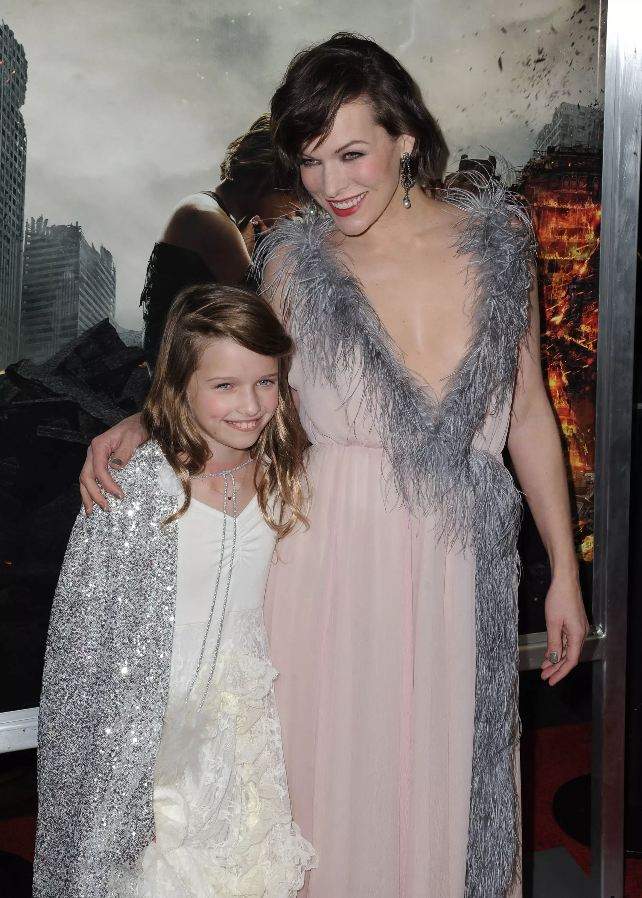 Ever Anderson (pictured with mum Milla Jovovich) is set to play the role of Wendy (