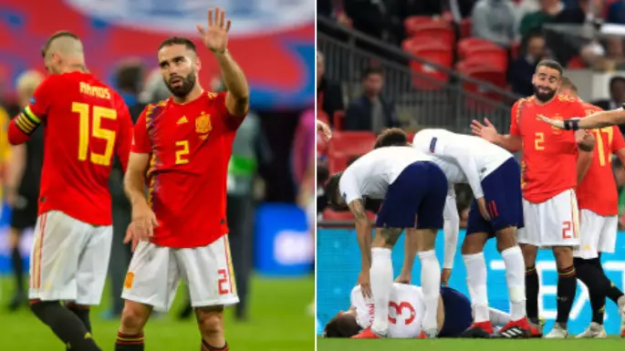 What Dani Carvajal Did After He Couldn't Find Luke Shaw In England's Dressing Room Is Class