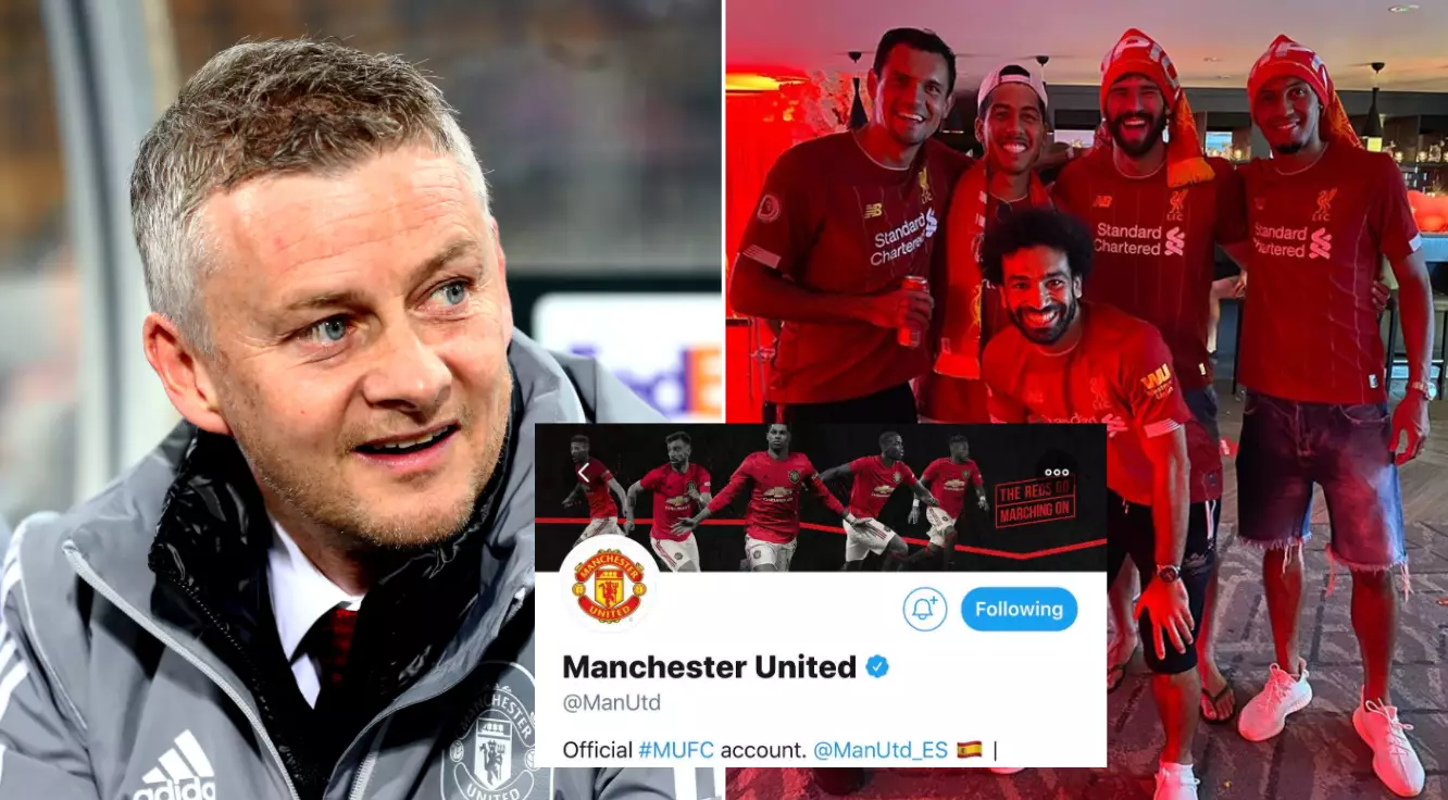 Man United's Indonesian Twitter Account Posts Very Cheeky Tweet After Liverpool Win The League