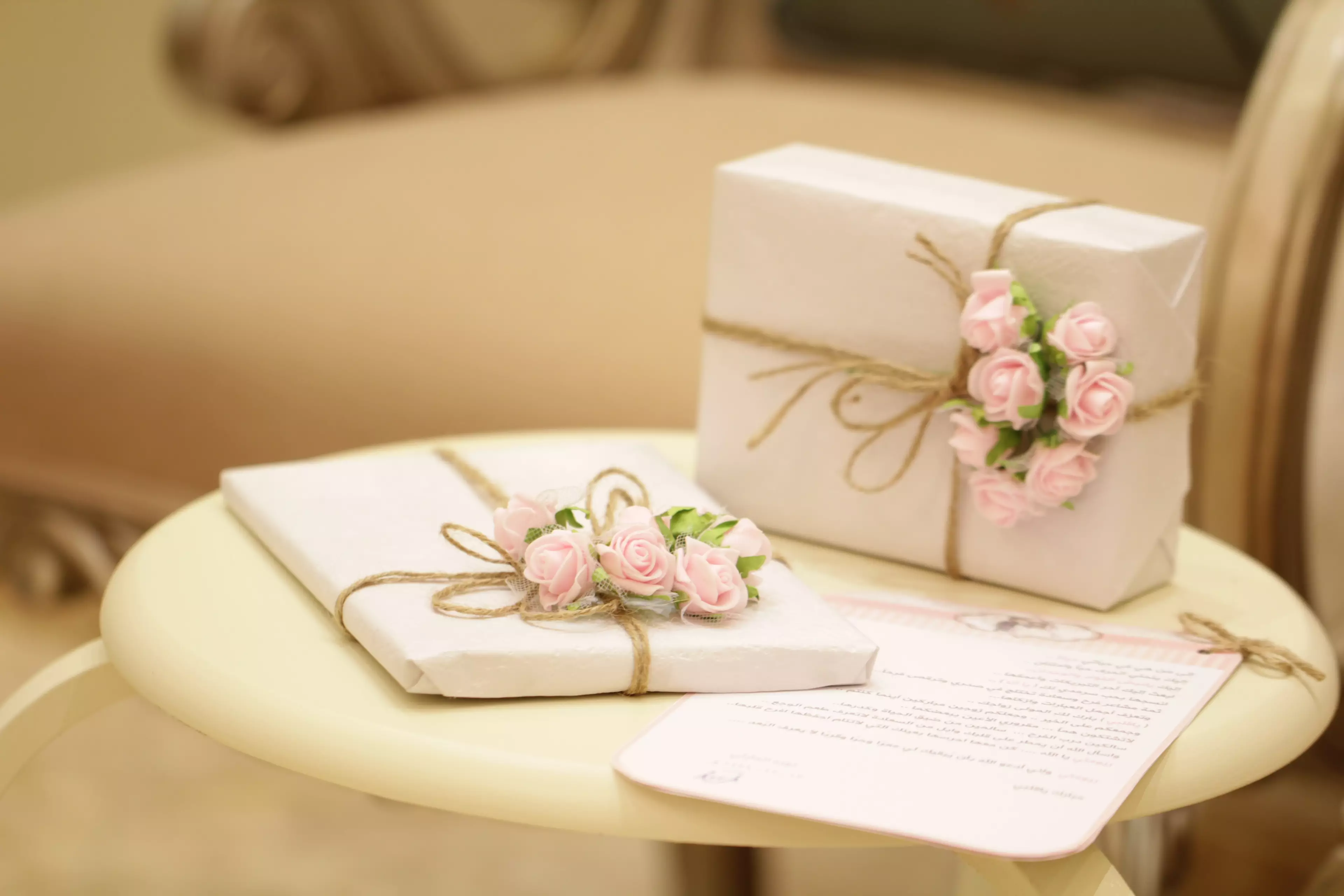 The bride had totted up a number of guests who had not bought the newlyweds a present (
