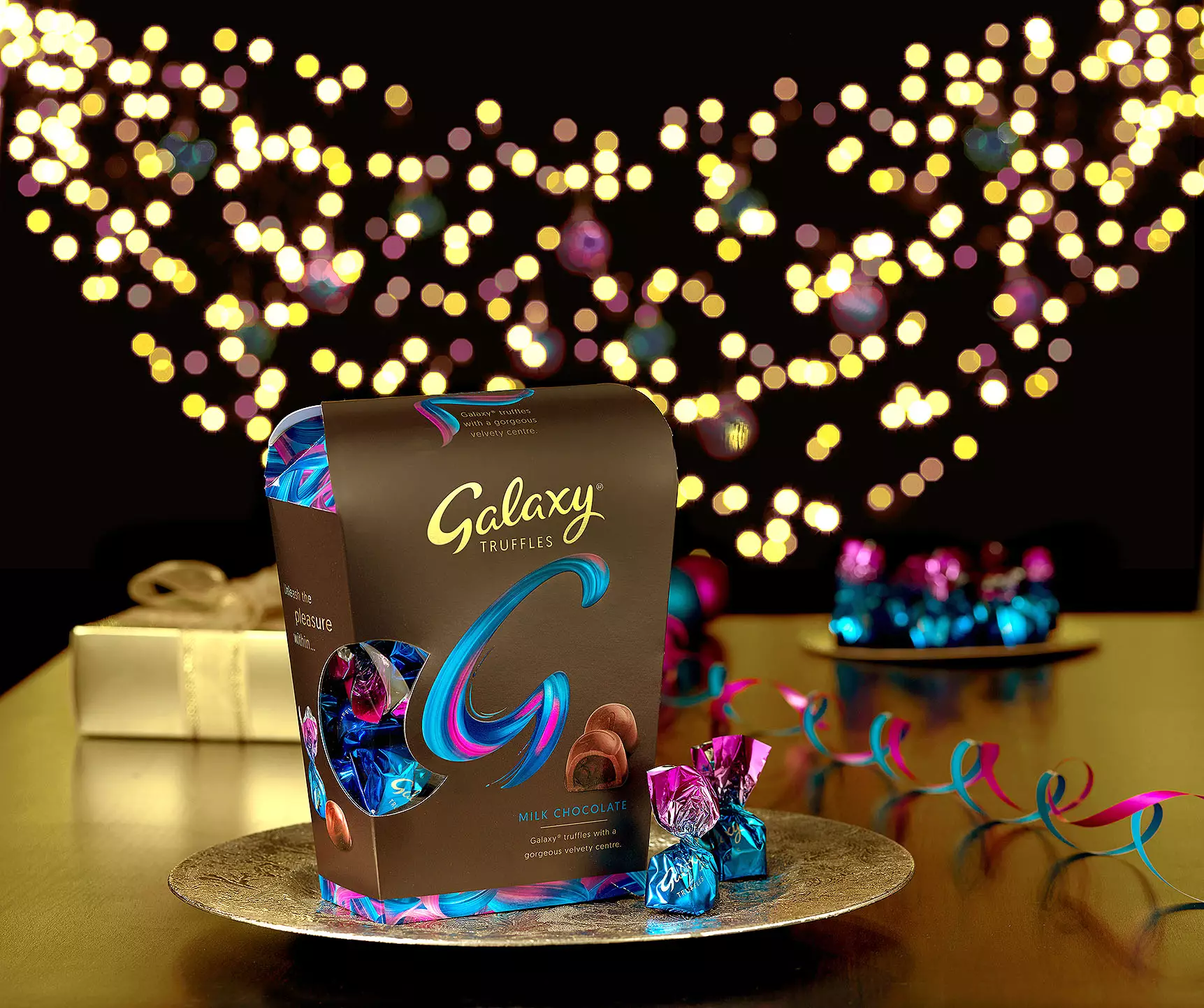 Galaxy Truffles are now available in a large gift box (