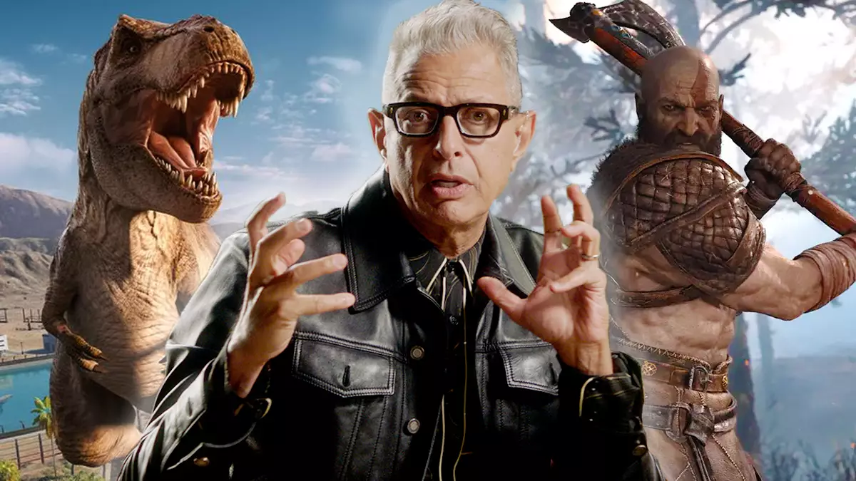 Jeff Goldblum Reckons Kratos Could Knock Out A T-Rex