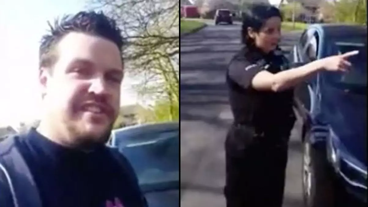 Police Row With Father And Daughter Who Picked Mothers Day Flowers