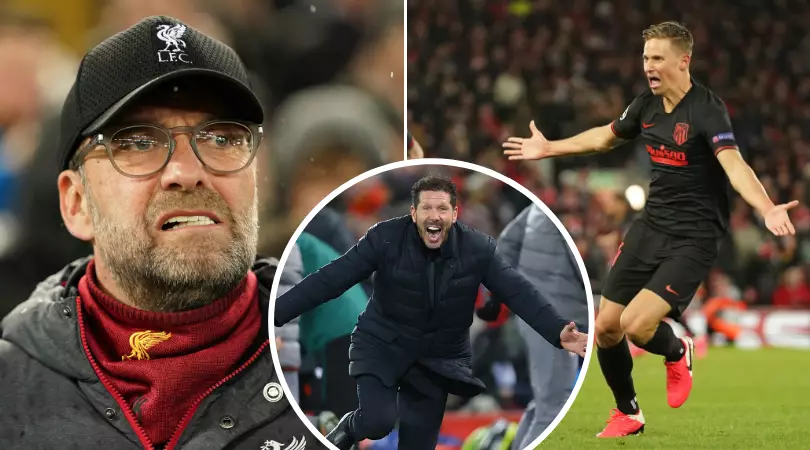 Atletico Madrid Knock Liverpool Out Of The Champions League