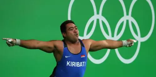 WATCH: Kiribati Weightlifter Shows Off Dance Move To Highlight Islands' Problems
