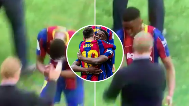 Barcelona Youngster Ilaix Moriba Bowed Down To Ronald Koeman After He Gave Him An Opportunity