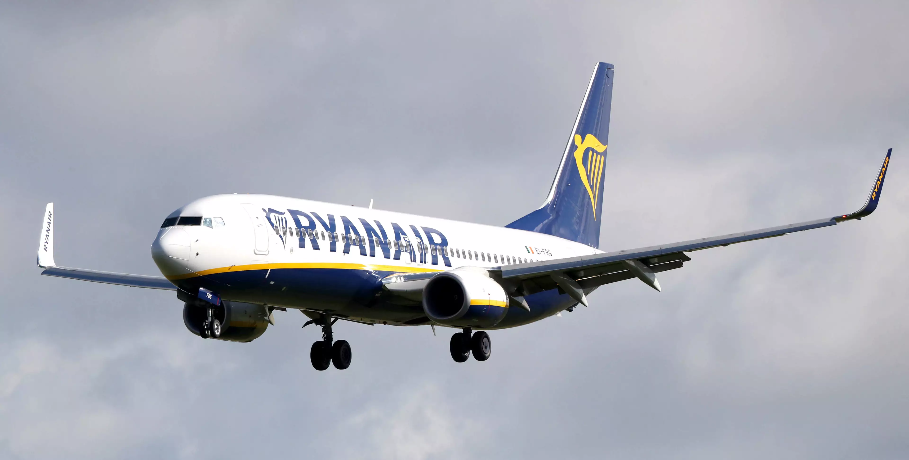 A Ryanair aircraft (stock)