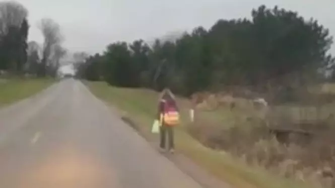 Dad Makes His 10-Year-Old Walk Five Miles To School As Punishment For Bullying