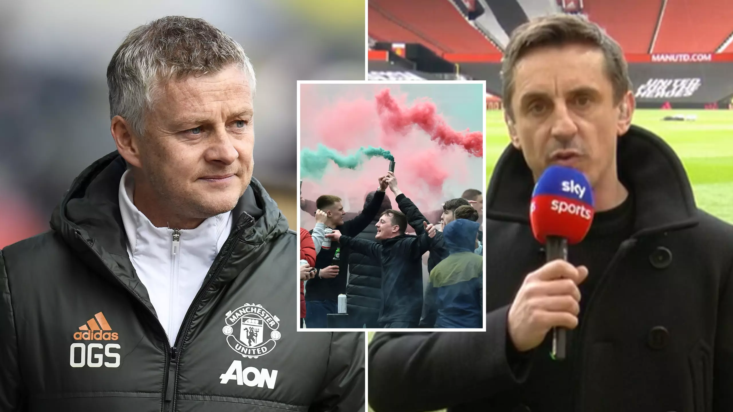 Ole Gunnar Solskjaer Is 'Unhappy' With Gary Neville's Passionate Anti-Glazer Stance And Wants It 'Toned Down'